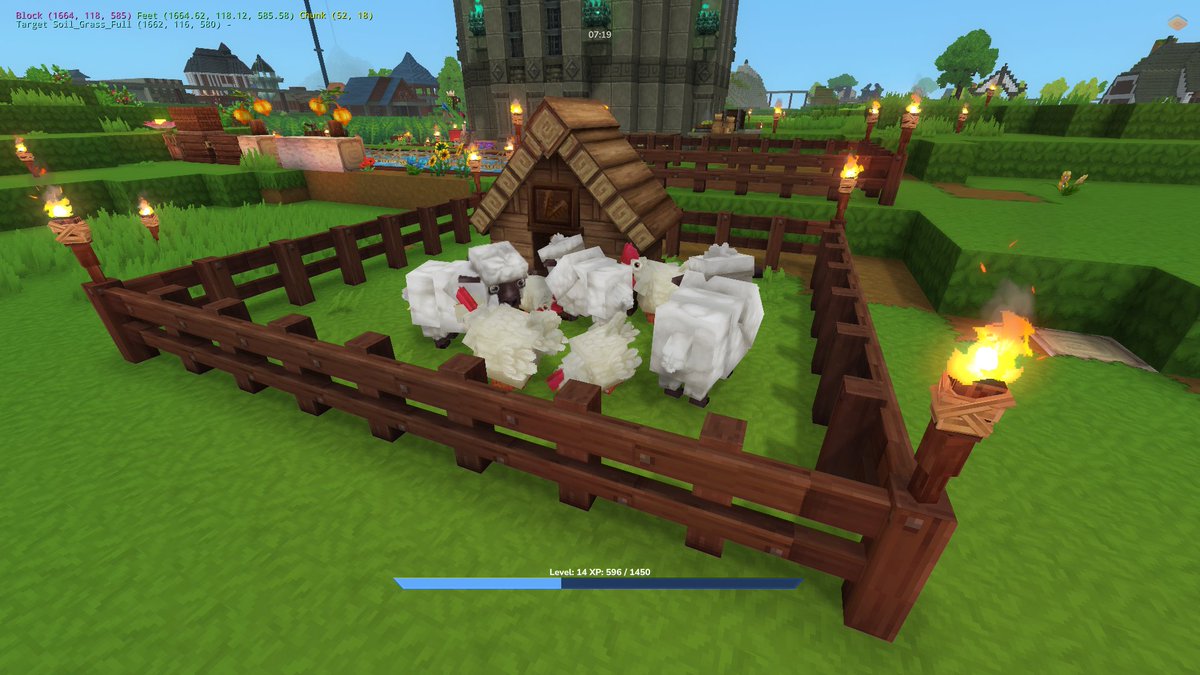 hytalesaba's tweet photo. #いろり鯖 #Hytale
Hytaleで動物飼育！
名付け・牧場作成もできます🐄 https://t.co/ldm4o89ULa