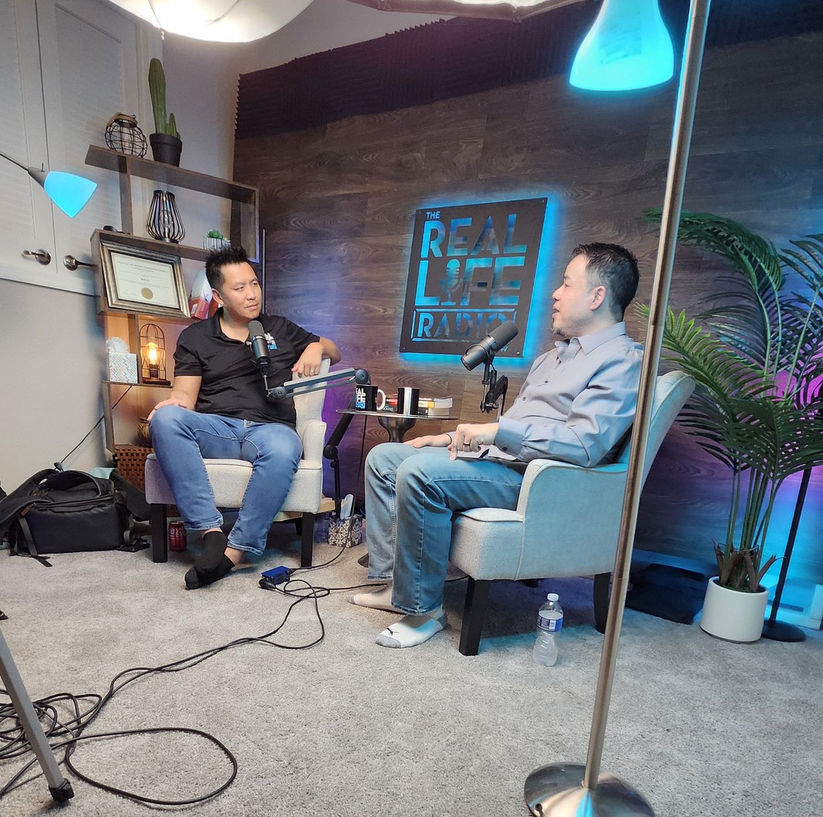 We just wrapped up a great shoot with <a href="/TheRealLifeRad1/">The Real Life Radio Show</a> in Orlando, Florida. We covered topics of my former life as Buddhist which I never publicly shared before. I want to give a huge thank you to Anh Le, his wife Anna Maria Le, and their amazing team.