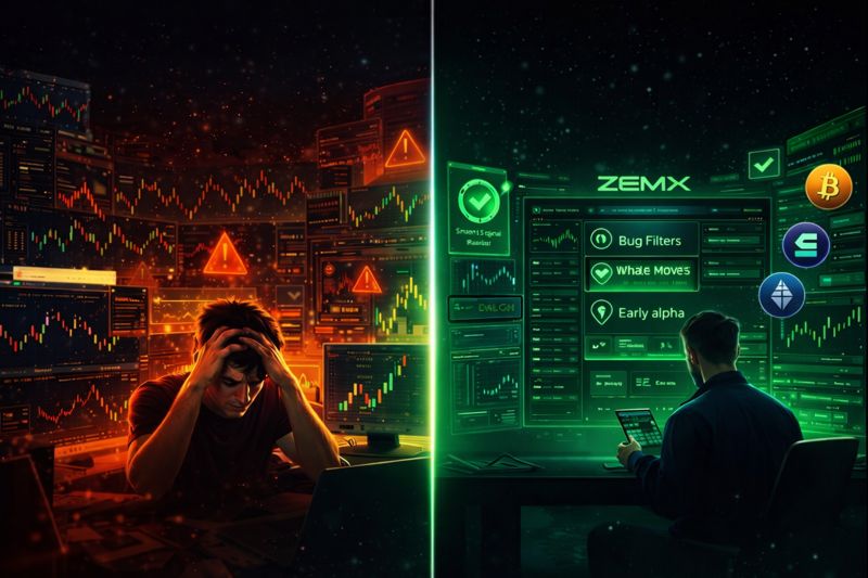 ZEMX_Official's tweet photo. Manual grinding through charts, tweets &amp; wallets = 🥱
Plugging AI into DeFi = ⚡ real-time alpha.

The role of AI in #DeFi?
👉 Make gem hunting faster
👉 Make rug checks safer
👉 Make trading smarter

The alpha edge = intelligence.
#AI #DeFiAlpha #CryptoTrading https://t.co/2aZZFqlhBS