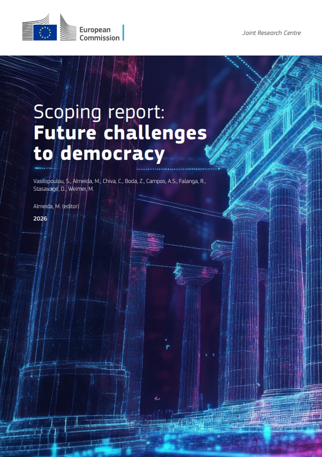 EU_JRC's tweet image. Our latest scoping report flags 10 challenges affecting the EU democracy.

📍Democracy is an ecosystem
📍 Recognising interconnections drives resilience
📍 Trust sustains democracy.

Learn more: knowledge4policy.ec.europa.eu/publication/sc…
