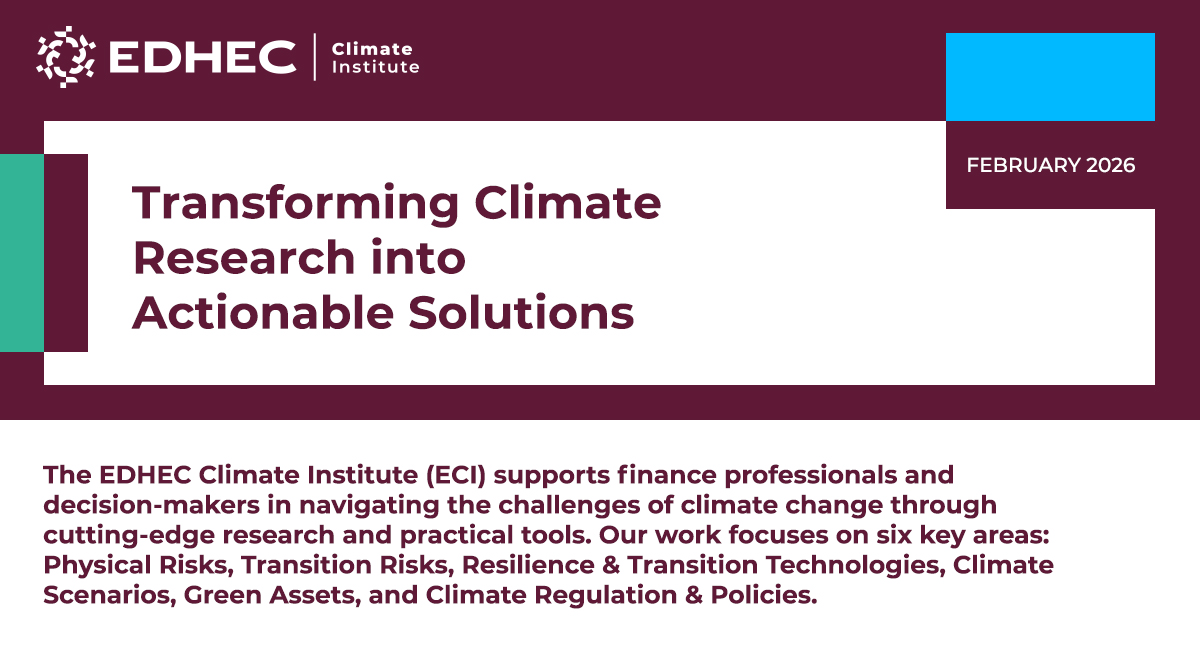 EDHEC Climate Institute (@EDHECRisk) / Posts / X