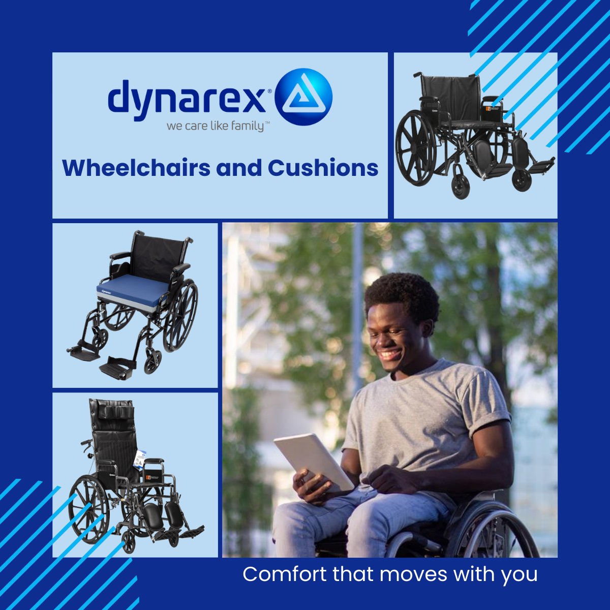 Practical mobility solutions are non-negotiables in daily medical care. Dynarex wheelchairs and cushions are designed for flexibility, support, and dependability, built to perform from pediatric and bariatric care environments.
#HealthcareInnovation #MobilitySolutions