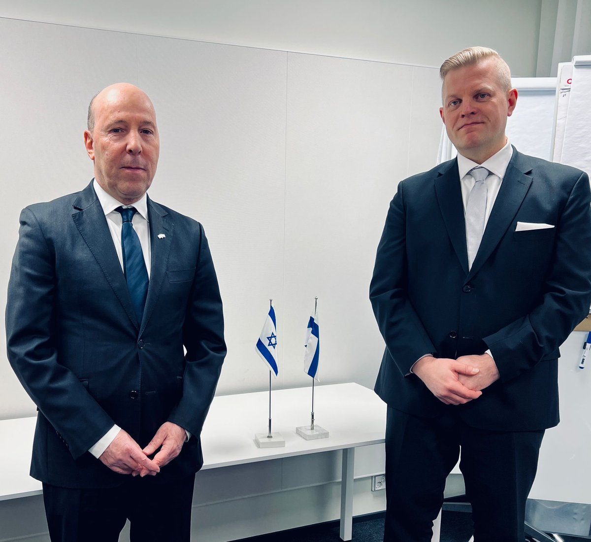 A pleasure meeting State Secretary <a href="/Heikkitamminen/">Heikki Tamminen</a>. 

We value our strong security cooperation with <a href="/Sisaministerio/">Sisäministeriö</a> including its active role in combating antisemitism and radicalisation. 

We also see important opportunities to learn from each other, particularly in civil