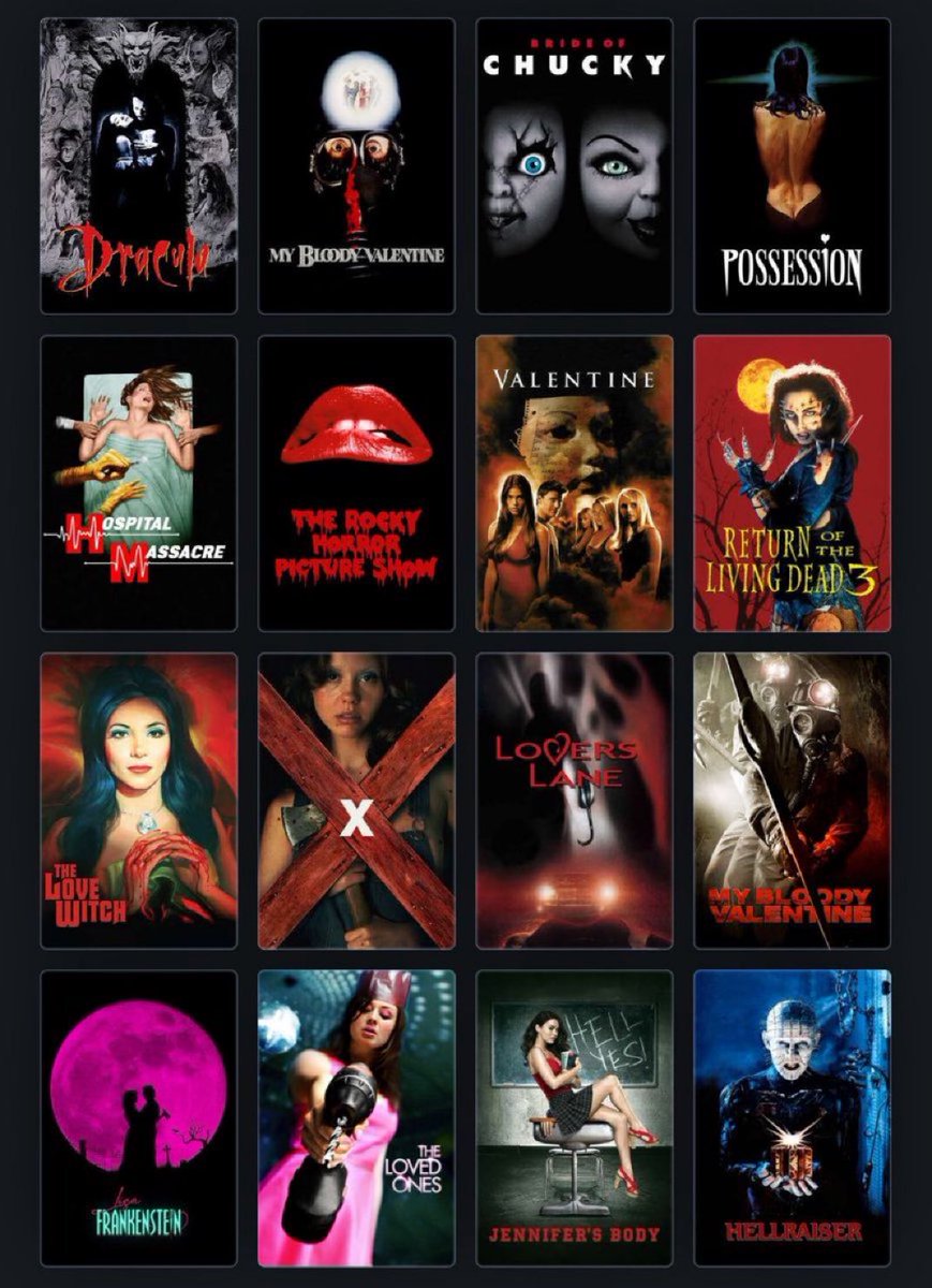 “be my bloody valentine.” 🫀