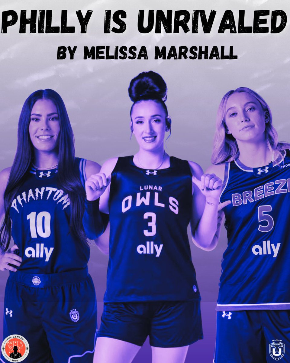 thecenterhub_bb's tweet photo. ๐ New WOMENโS Hoops Content ๐
๐โจ Philly is UNRIVALED โจ๐
โ Unrivaled Hits Records, Inspires a City, and Shines for Womenโs Sports โ
@m3lly331 makes her TCH debut with a first-hand account of Unrivaledโs Inaugural Tour Stop in Philadelphia! With new attendance records, electric on-court play, and palpable energy permeating throughout the arena, itโs easy to see why EVERYONE WATCHES WOMENโS SPORTS!
Check out Melโs full article here! โคต๏ธ
๐: https://t.co/eYvU2o04W0