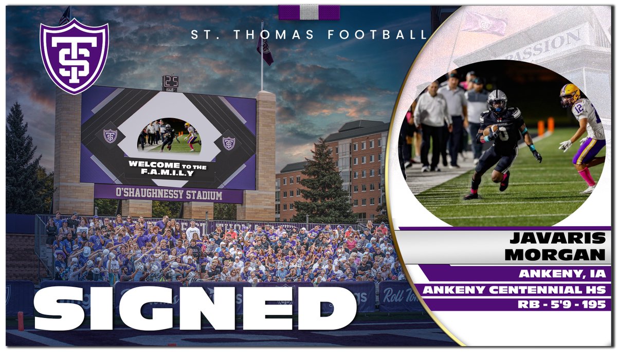 ✍️ 𝓢𝓲𝓰𝓷𝓮𝓭 ‼️

Welcome to <a href="/UST_Football/">St. Thomas Football</a>

<a href="/morganjavariss/">Javaris Morgan RB 26’</a>
<a href="/achsjagfb/">Jaguar Football</a>
<a href="/ankeny_jaguars/">Ankeny Centennial</a>

#Passion26 | #RollToms | #NSD26 🔗🔒✅