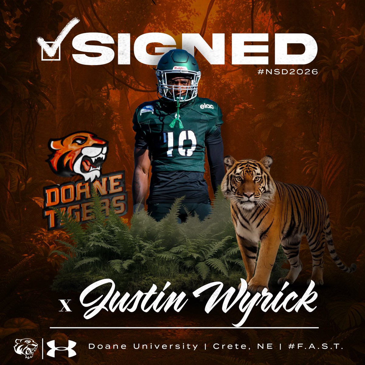 #FAST 

✒️ signed to Run with the Den 🐅

Justin Wyrick

Welcome to the Tiger Family