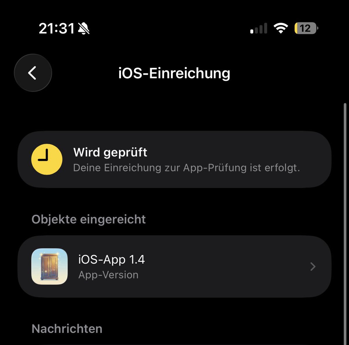 My iOS app is still “in review” after 7 hours now 🫠 can’t waiiitttt