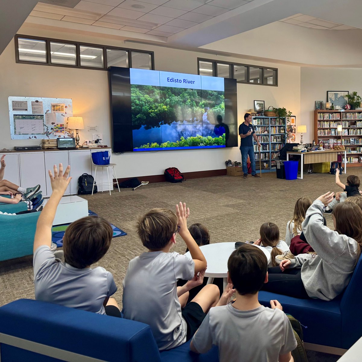 Students at <a href="/portergaud/">Porter-Gaud School</a> brought the energy and the questions! They were thoughtful, curious, and fully engaged in learning about where their water comes from and why it matters. We do this work to help the next generation understand the value of water!