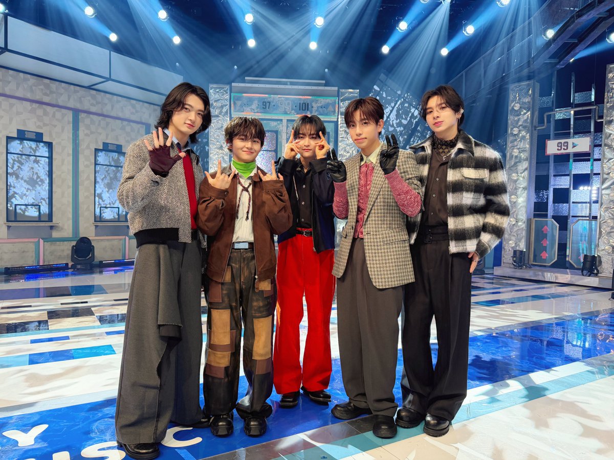 starglow_bmsg's tweet photo. 📺2026.02.04

フジテレビ「週刊ナイナイミュージック 」 

デビュー曲『Star Wish』を披露しました!!
ありがとうございました✨

🎥'Star Wish' Music Video
https://t.co/fN3J5FQUI6

#週刊ナイナイミュージック @99music_fujitv 
#STARGLOW
#SG_StarWish https://t.co/hoy9I3PTTT