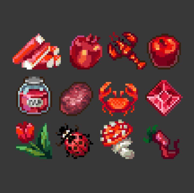 Dneiya's tweet photo. All in red

#pixelart #ドット絵 https://t.co/GM8ztywifF