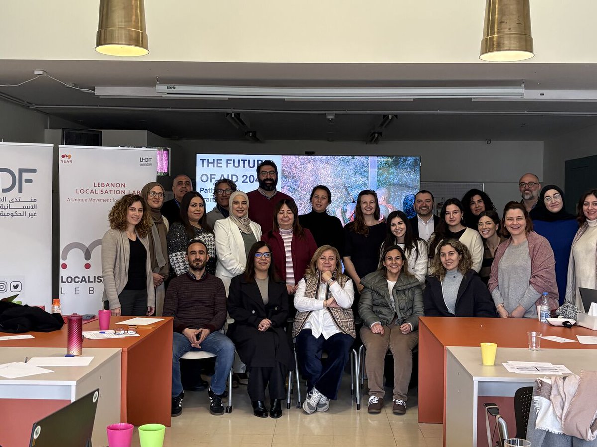 SphereBuilding's tweet photo. At SPHERE Building Tomorrow, we were pleased to take part in the Lebanon Localization Lab – Beirut 2026, a timely space for reflection and forward thinking.

This initiative supported us in collectively re-imagining the long-term role, readiness, and sustainability of local NGOs. https://t.co/6eyxRjY4ZI