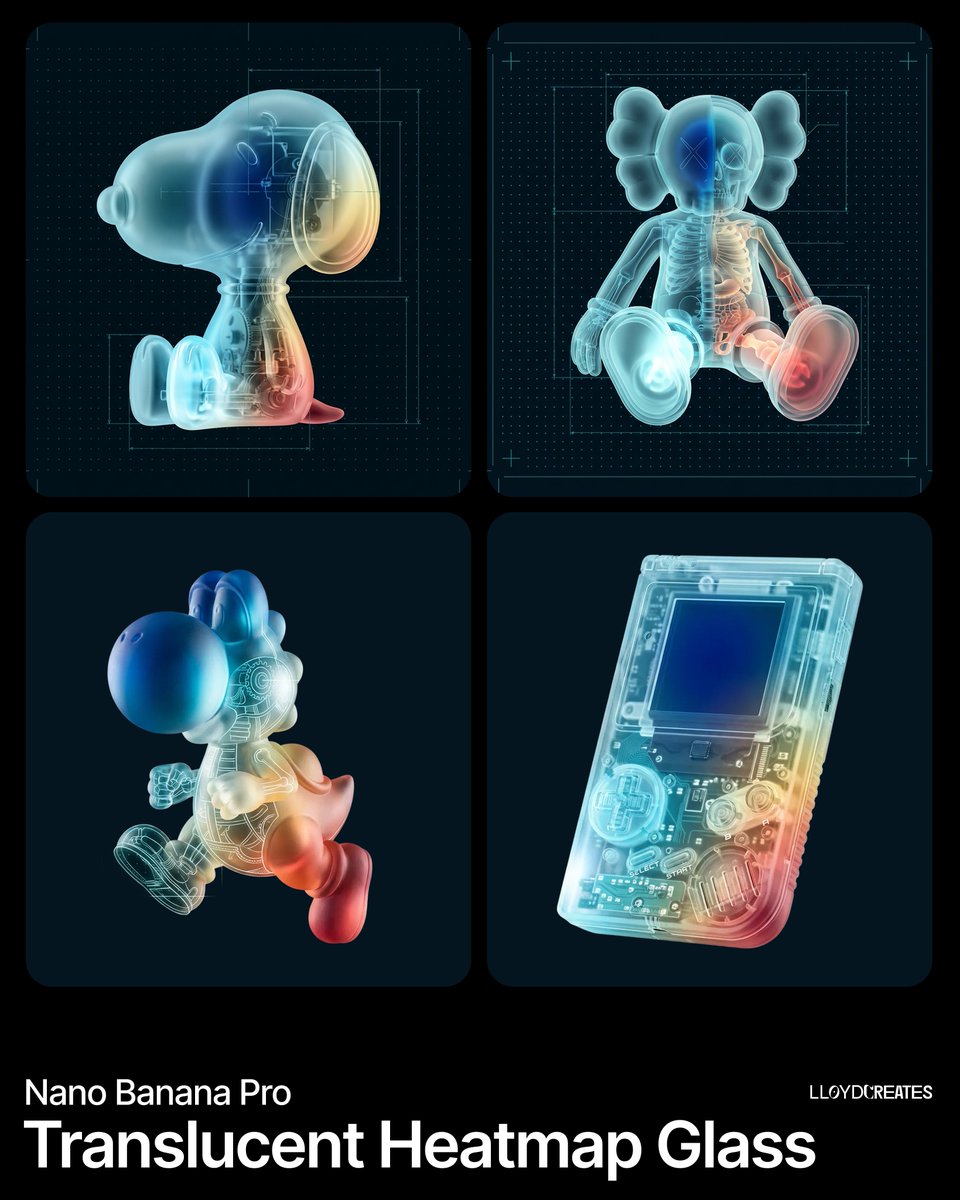 Heatmap glass examples