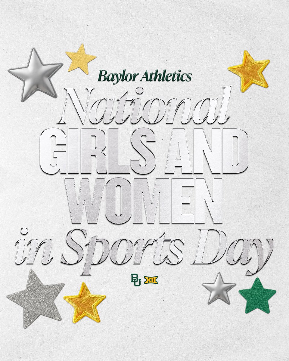 For every girl who’s dared to dream and every woman who showed her it was possible, today we celebrate you. ✨

#SicEm to our incredible women of Baylor Athletics! 🥳