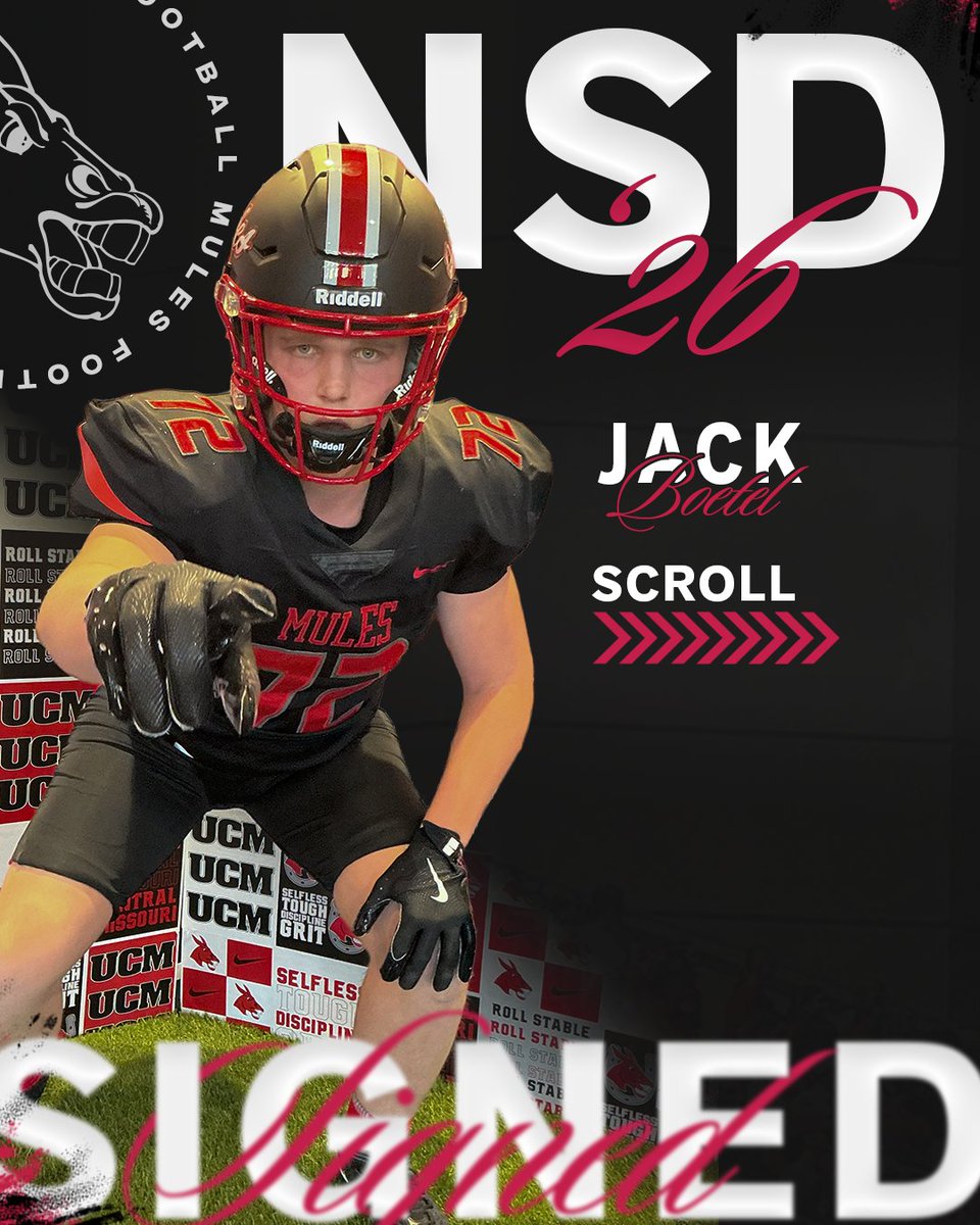 Mules Football tweet media