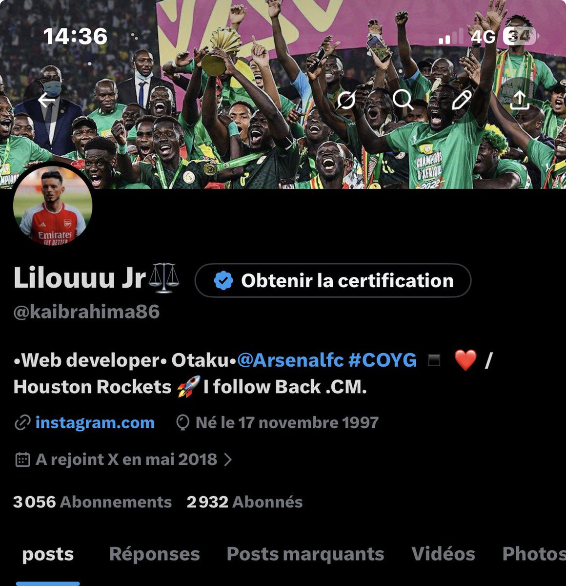 kaibrahima86's tweet photo. Objectif : atteindre les 3K avant 00h 🤝🔥
Si toi aussi t’as un objectif à atteindre, lache ton @, on se follow 😉 https://t.co/eQtgfPyflx