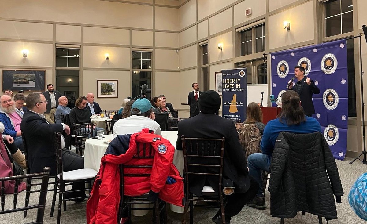 Great night celebrating Porcupine Day, with <a href="/FreeStateNH/">The Free State Project</a>
I was happy to share our Outreach success and invited more volunteers to join us as we ramp up for 2026.

If you want to help grow the movement, now’s the time, send me a message!
