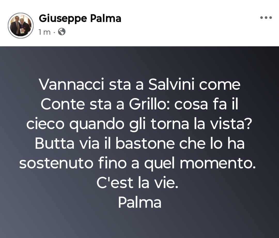 Io la penso così 

#Vannacci #Salvini #Conte #Grillo