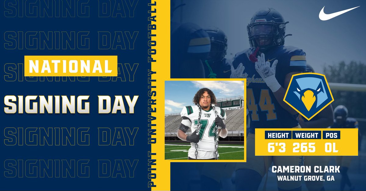 Point University Football tweet media