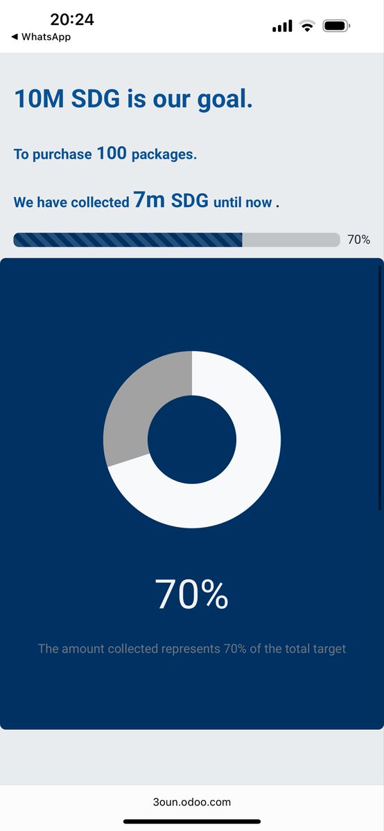 Alkhtab_37's tweet image. الحمدلله ،بفضل الله و الخيرين في مشارق الأرض و مغاربها وصلنا ل ٧٠٪ من اجمالي الحقائب .💙✨ 

بلأمس كنا ٢٢ واليوم. (70/100)

تبقى القليل .❤️❤️   

💸 لتبرع :

بنكك 

9241378
بأسم 
مهدي أحمد حامد محمد 

💸لتبرع الخارجي و مزيد من التفاصيل : 💙✨ 

 3oun.odoo.com