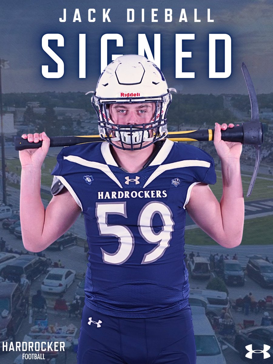 𝗦𝗜𝗚𝗡𝗘𝗗✍️ 

Welcome to South Dakota Mines, Jack Dieball!

#RiseoftheRockers