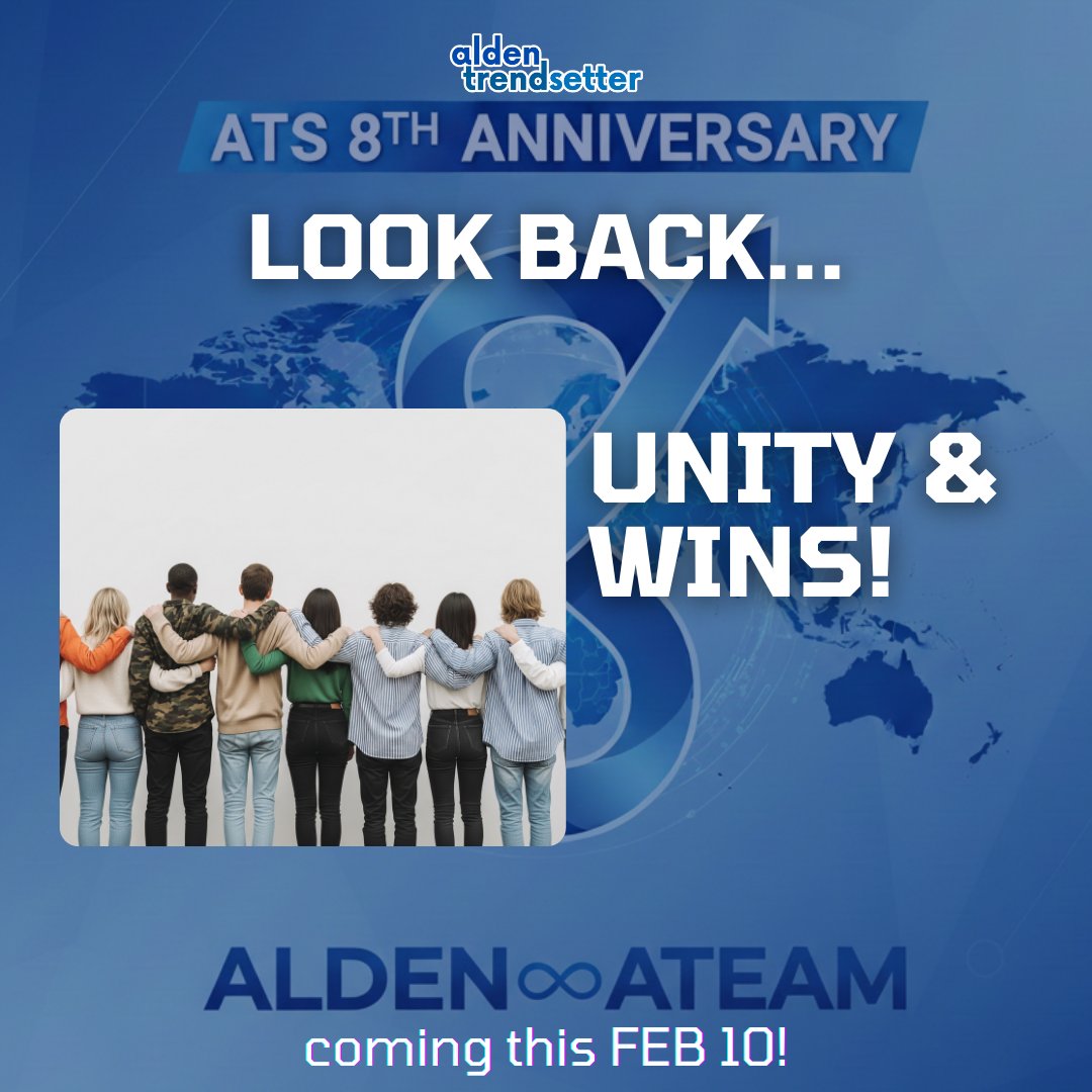 8 Years of Standing Together. 💙 They say if you want to go fast