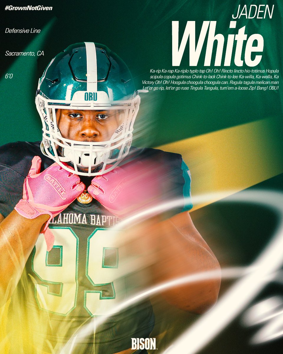 OBU Football tweet media