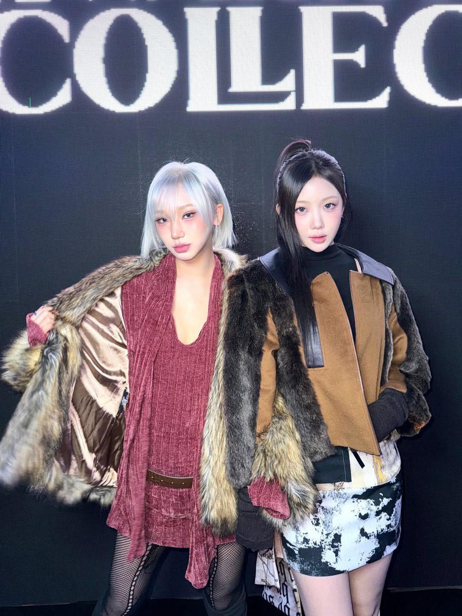 📸 EMMA e YunSeo na Seoul Fashion Week 2026.

#배드빌런 #BADVILLAIN <a href="/BADVILLAIN_BPM/">BADVILLAIN OFFICIAL</a>