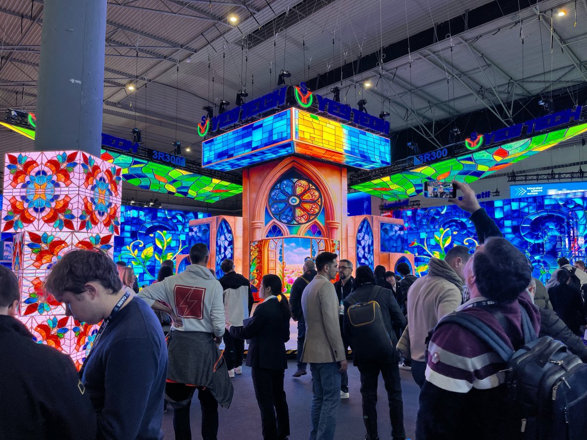 YESTECH_LED's tweet image. ISE Day 2 — the buzz keeps growing.
Booth 3R300 is packed with hands-on demos, real discussions, and close-up product exploration.
Only 2 days left — don’t miss it.
#YESTECH #ISE2026 #RentalLED #StageLED #CreateYourDreamStage