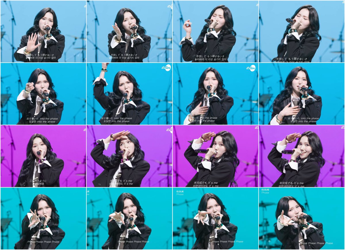 HYONI_0827's tweet photo. #itsLive_event_ISSUE
1절 싸비 전과 2절 싸비 마지막에서 나노가 윙크를 하며 끼부리는 장면이 정말로 마음에 들어서 움짤까지 만든 거 있죠...?☺️🤭 이번 잇츠라이브 출연 덕분에 나노가 본투비 육각형 아이돌이라는 게 증명되지 않았나 생각합니다😊 잇츠라이브 제작진 선생님들께 감사의 (타래로) https://t.co/3gznsBXBGK