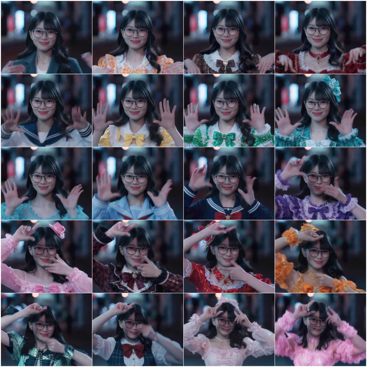 Fiony's 20 costume in 0.8 second
#AndaiKuBukanIdolaJKT48