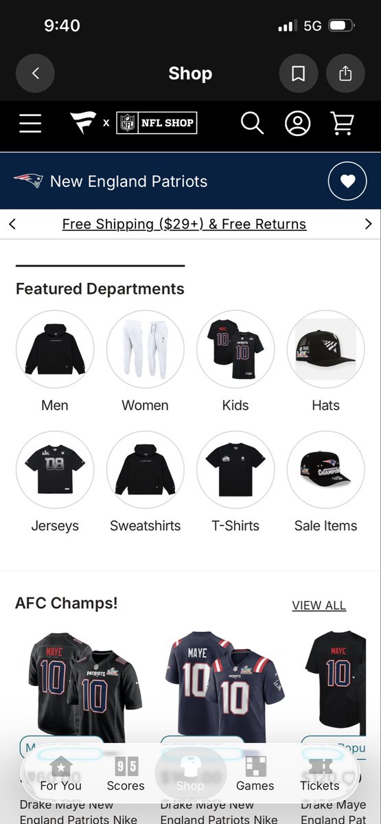 <a href="/Fanatics/">Fanatics</a> “struggled” to meet demand (and quality) on actual merchandise but certainly had time to make this 08 roc nation jersey😂🤣

Why is this the top promoted “jersey” on the <a href="/Patriots/">New England Patriots</a> fan store? They continue to laugh in our face

#EndFanatics <a href="/BabzOnTheMic/">Babz</a> <a href="/End_Fanatics/">End Fanatics</a>