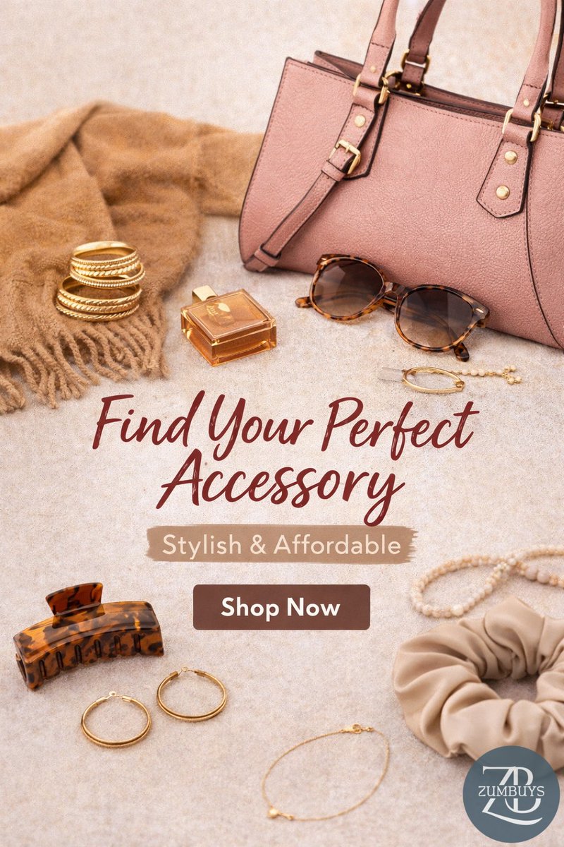 ZumBuys's tweet image. The right accessory changes everything ✨

Shop stylish, affordable handbags &amp;amp; jewelry.
#ZumBuys #AccessoryStyle #EverydayAccessories #AffordableStyle #FashionDetails #StyleUpgrade #AccessoryLove #ShopOnline

🛍️ Shop accessories you’ll love: rfr.bz/tad02ce