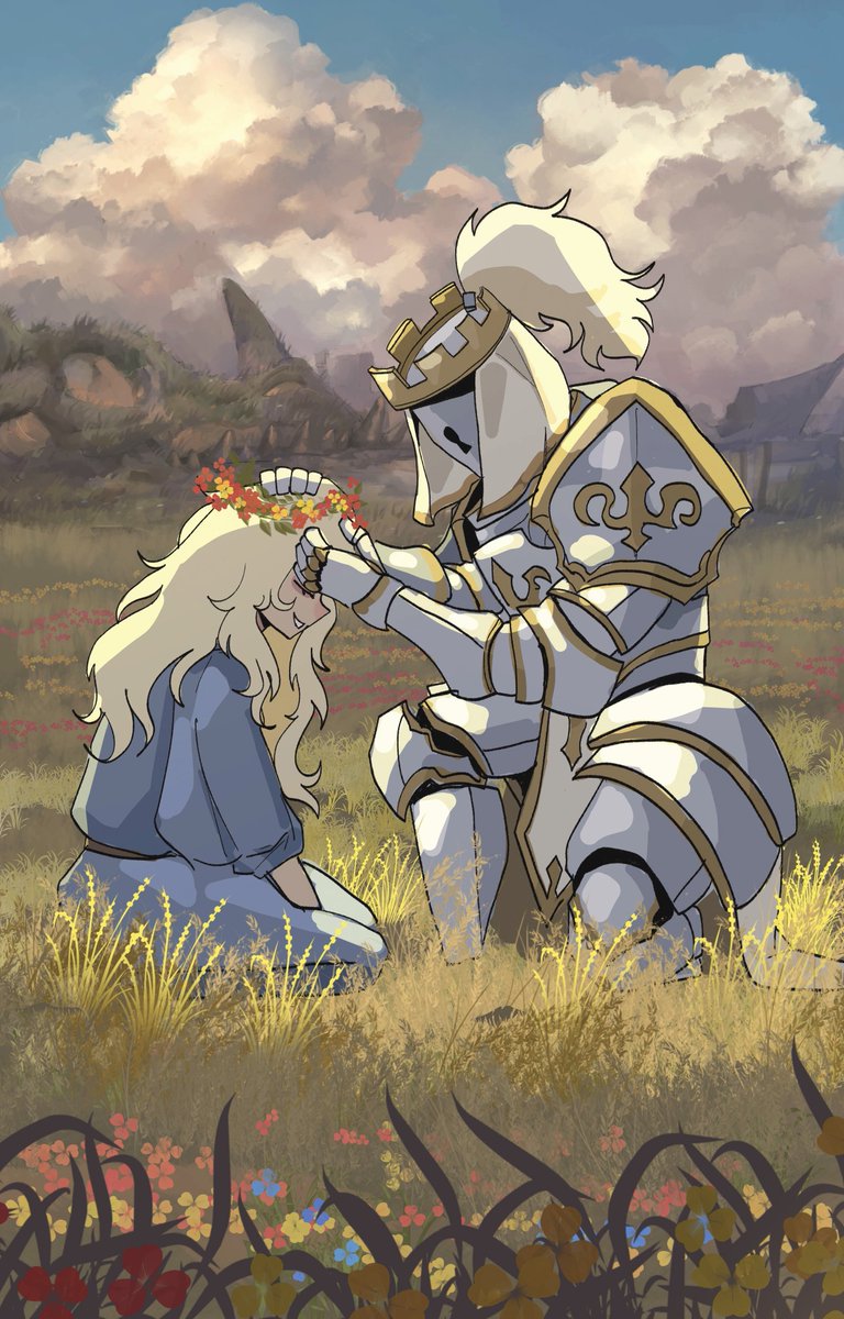 basedbinkie's tweet photo. Chastity stands out amongst the other Fundamentals simply because he only had one mortal lover. True to his name he remained chaste and loyal to her, even after her death. 

This leads to Chastity's heavenspawn being the rarest (And most inbred)

(Textless ver for phone BG etc) https://t.co/KDMo6m6nn5