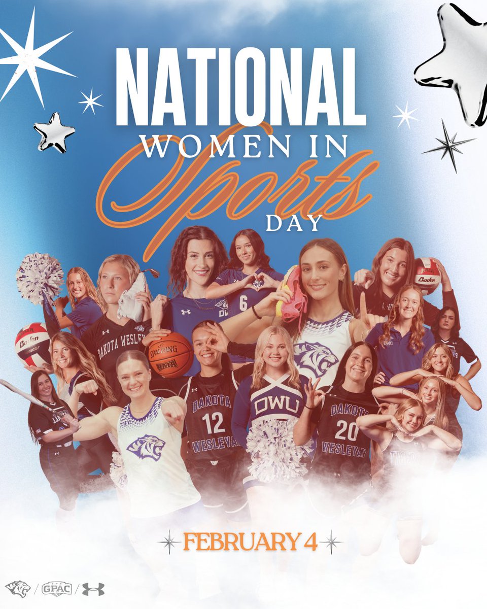 Celebrating our Lady Tigers today and every day! 🐯

Happy National Girls &amp; Women in Sports Day to our 9⃣ women's athletic programs that compete in the <a href="/GPACSports/">Great Plains Athletic Conference</a> and <a href="/NAIA/">NAIA</a>!

Your efforts and contributions to our campus and community cannot be overstated!

#NGWSD | #BleedBlue🔹