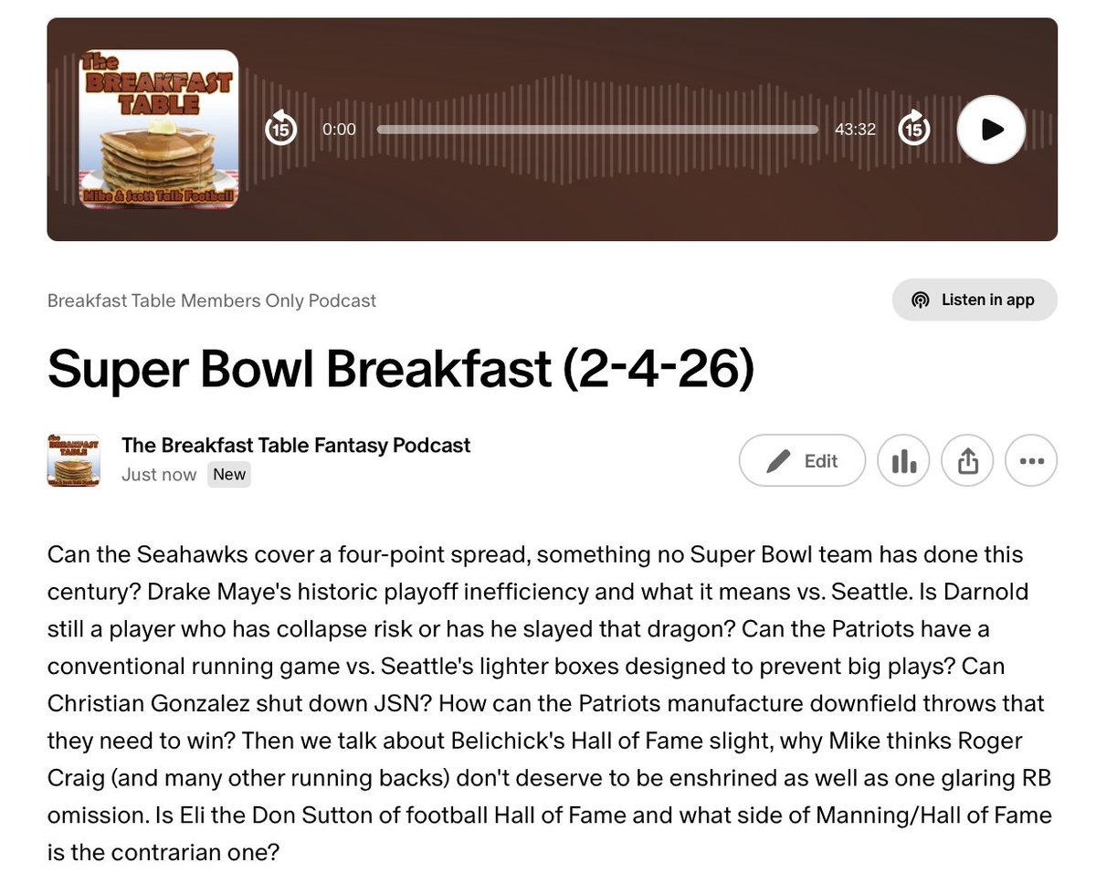 BreakfastTablePod tweet media