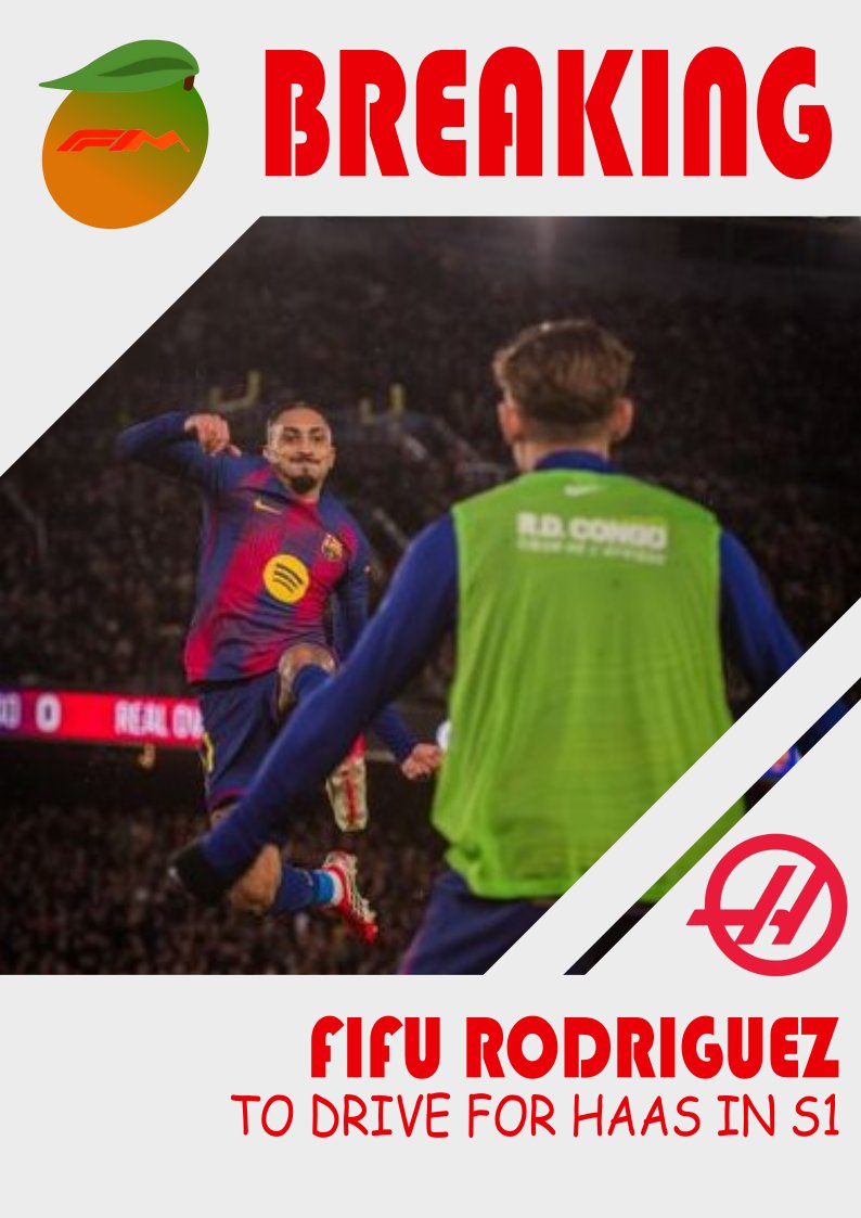 BREAKING

<a href="/fifu5455/">Fifu5455 I 🇮🇹🇲🇽 I</a> correrá para Haas en la S1 de FM