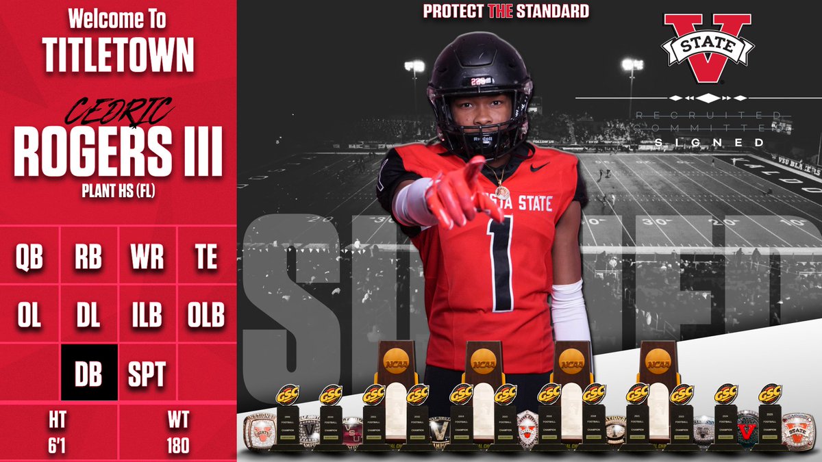 VState_Football's tweet photo. 𝘞𝘦𝘭𝘤𝘰𝘮𝘦 𝘵𝘰 𝘛𝘪𝘵𝘭𝘦𝘛𝘰𝘸𝘯 @CedRogersIII‼️🔥

#ProtectTheStandard #NSD26 https://t.co/ClUlomSI2A