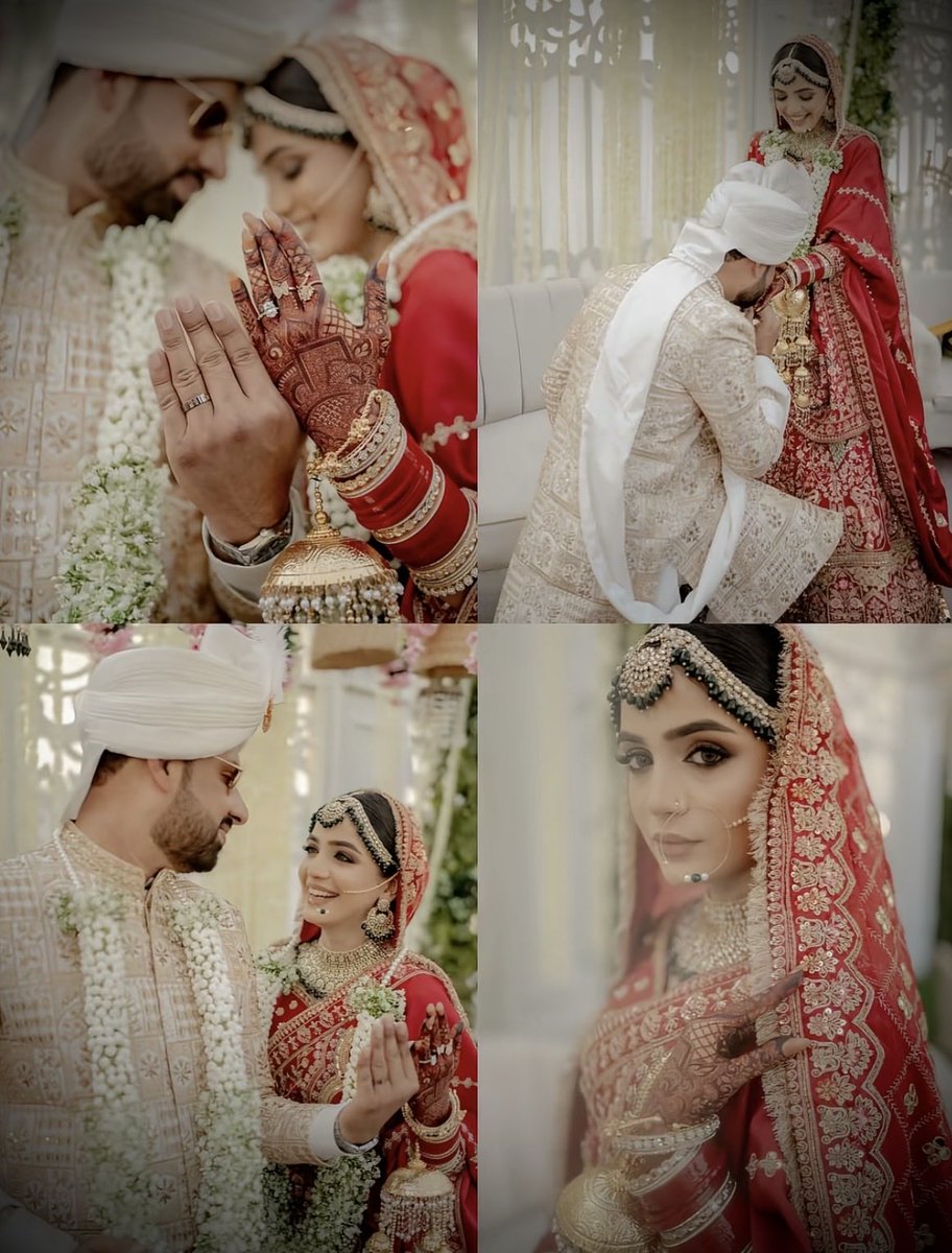 Pakistani Muslims are going through a serious identity crisis and nothing can justify this abnormal behavior of cosplaying Hindu culture in real life so badly

Lehenga,Jaimala , kaleera, chooda,indian songs, indian style photoshoot

Who would call this a Pakistani Muslim wedding?