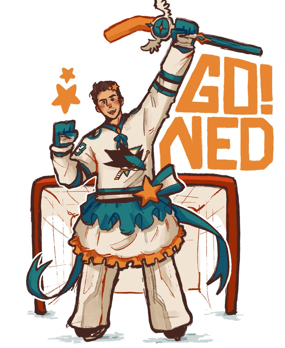Ned magical girl because he won player of the month

#thefutureisteal #nhl