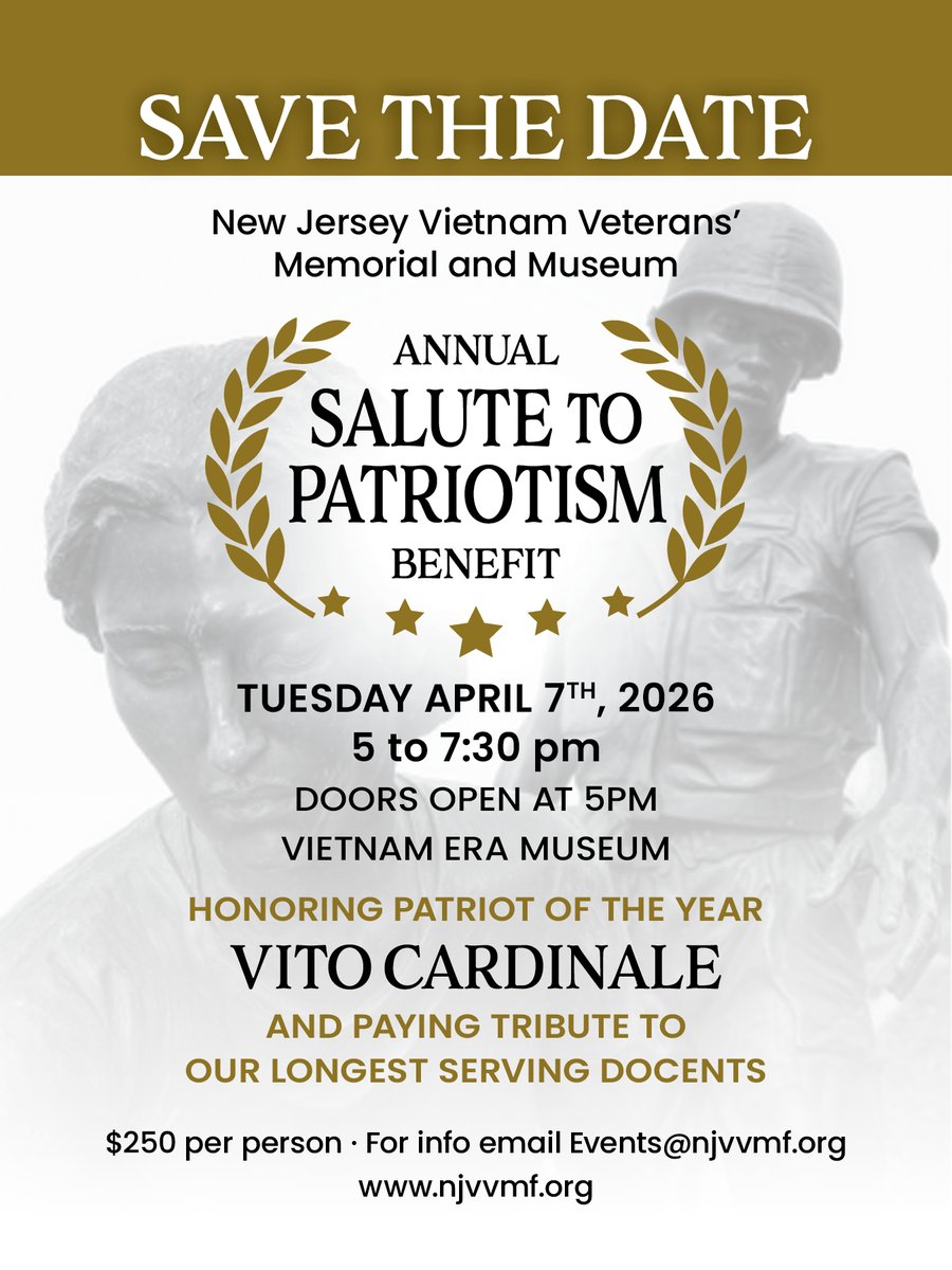 New Jersey Vietnam Veterans’ Memorial & Museum tweet media