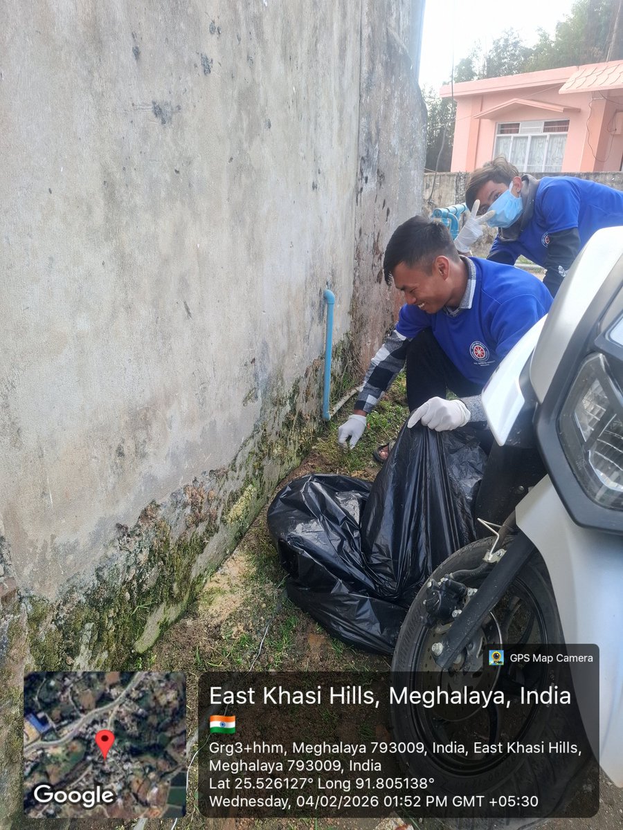 NSS_SCC_Unit's tweet photo. Day 3 of NSS #specialcamp2026:
Volunteers took part in  a cleaning drive and beautification of the local school. @_NSSIndia @CellNehu @nss_rdguwahati https://t.co/E1gTAyRKnT