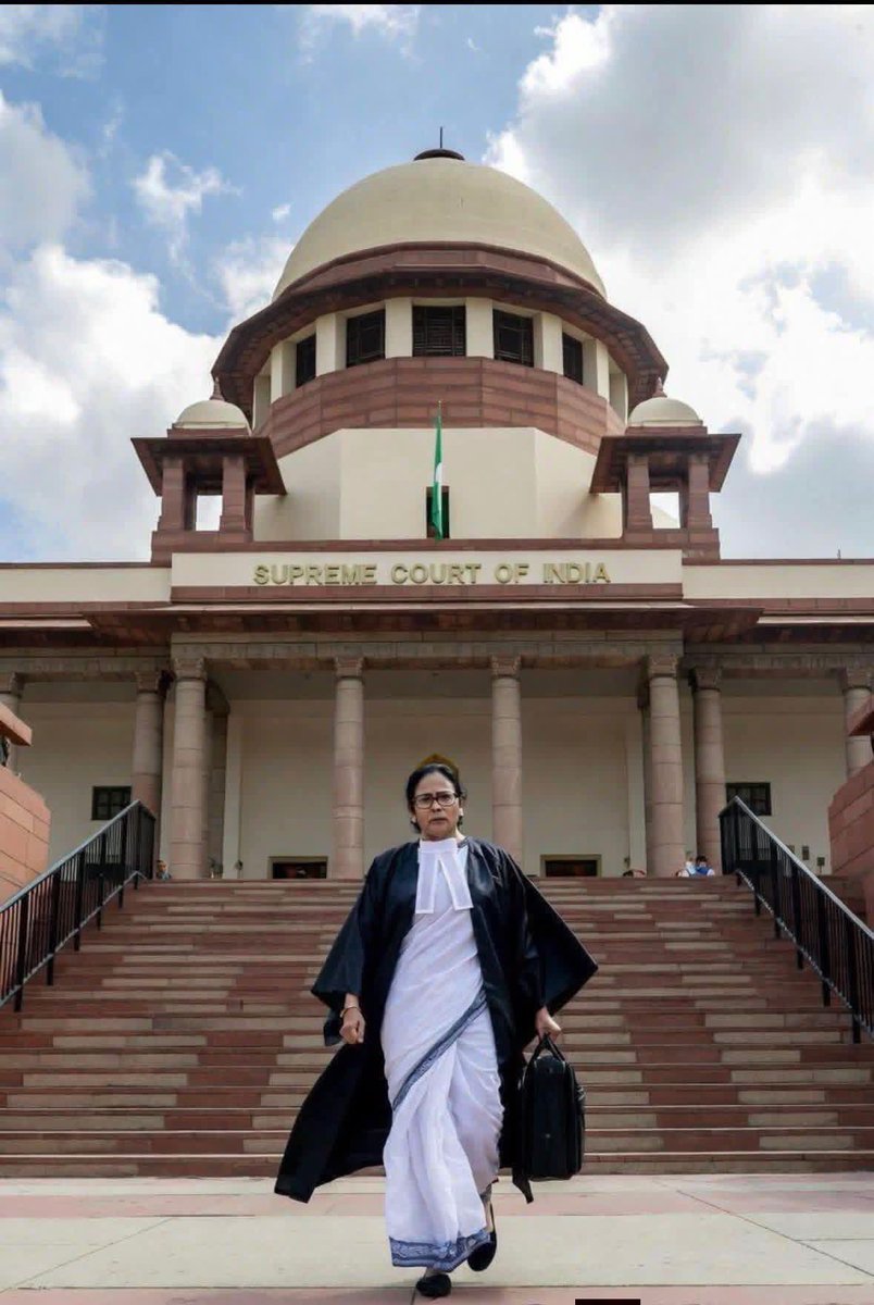 sitapurlivenews's tweet image. इतिहास में पहली बार: महिला मुख्यमंत्री खुद लड़ेंगी अपना केस, नेतृत्व, कानून और आत्मबल तीनों का अनोखा संगम, “SIR” मामले को लेकर ममता बनर्जी ने सीधे सुप्रीमकोर्ट का दरवाज़ा खटखटाया, अब वह इस अहम केस में स्वयं अपनी दलीलें पेश करने की तैयारी में हैं। #MamataBanerjee
#HistoricMoment