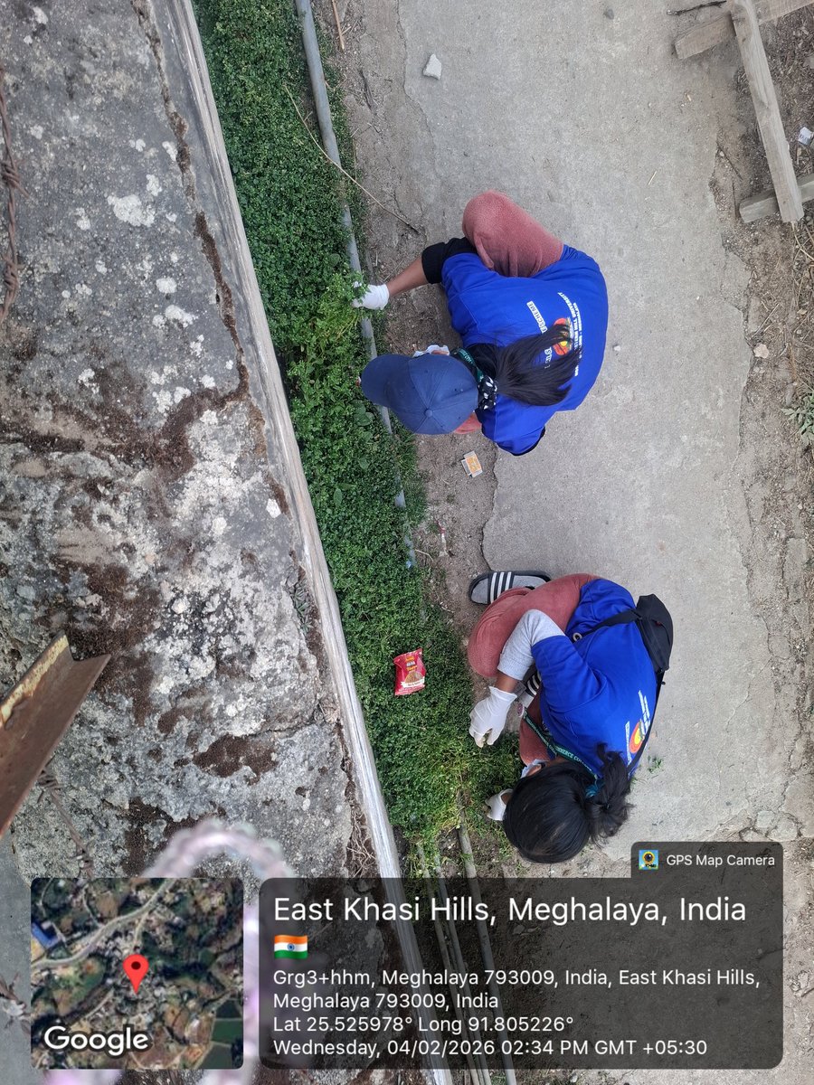 NSS_SCC_Unit's tweet photo. Day 3 of NSS #specialcamp2026:
Volunteers took part in  a cleaning drive and beautification of the local school. @_NSSIndia @CellNehu @nss_rdguwahati https://t.co/E1gTAyRKnT