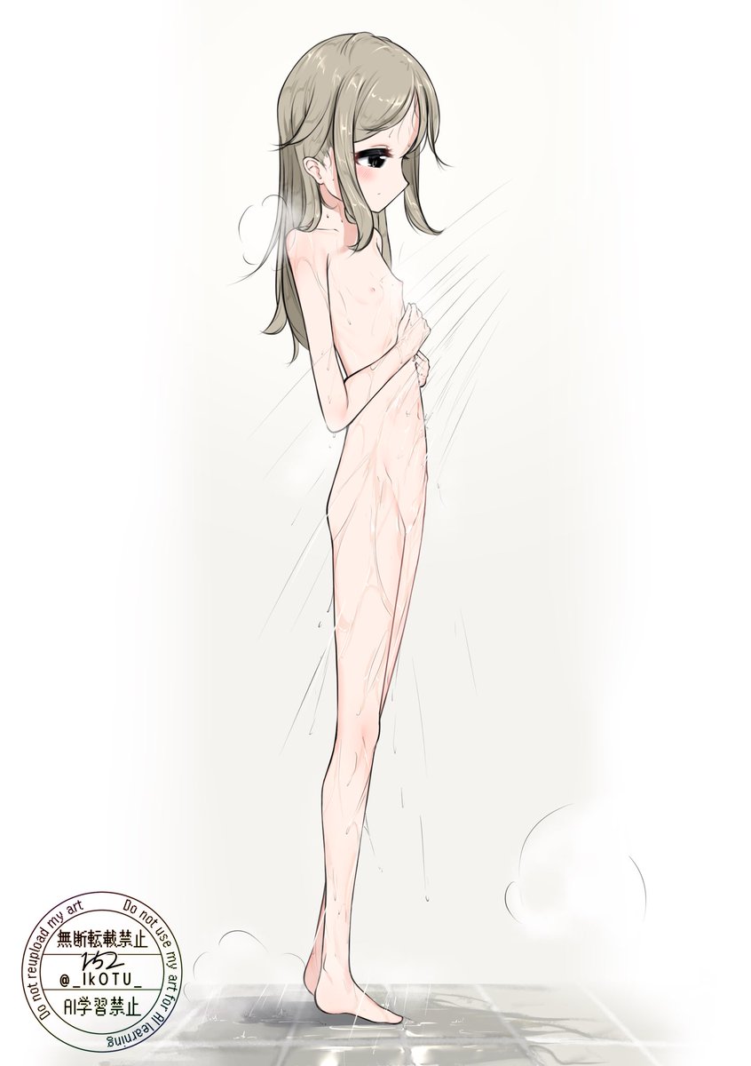 シャワー浴びる美洋ちゃん 