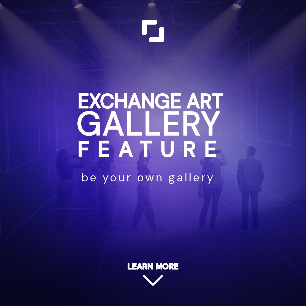 The traditional gallery model is changing and Exchange Art is building the tools to power what comes next 💯

For decades, galleries were defined by physical space, limited access, &amp; gatekeepers who controlled visibility. 

Today, curation is more global, more digital, and more