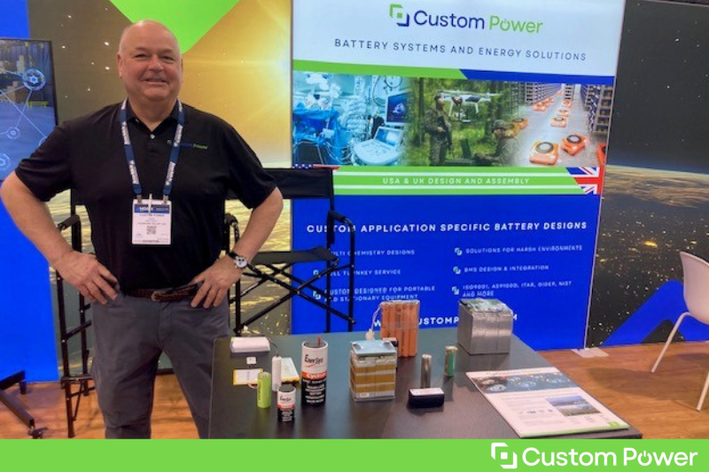 Join Mike Zelinsky and the Custom Power team at MD&amp;M West to see the latest in custom-designed battery tech.

Meet us on booth 2282 or find out more about us: 
custompower.com 

#BatteryDesign #MedTech #CustomBattery
