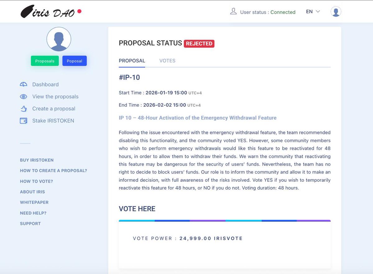 Iris Ecosystem ($IrisToken) tweet media