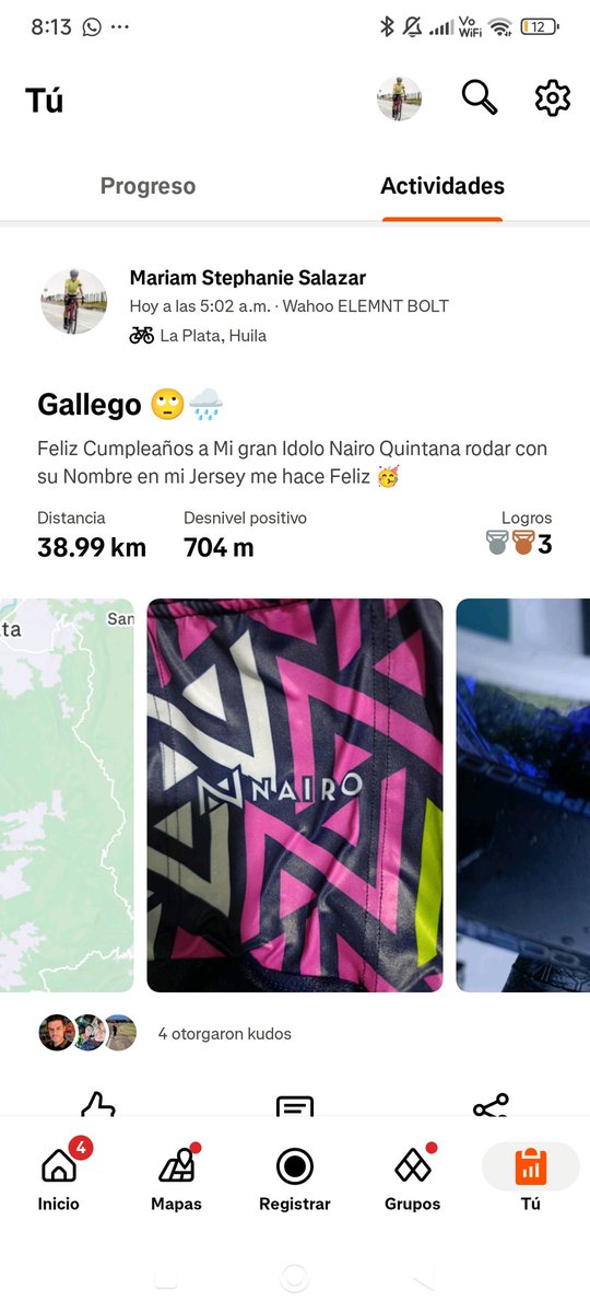 Mariam_Bike's tweet photo. Rodadita en Honor al más @NairoQuinCo Nuestro Ídolo. Q sigas cumpliendo tus metas Campeón 🥳🙏🏽👏🏽 https://t.co/Zrvjj1qMvO