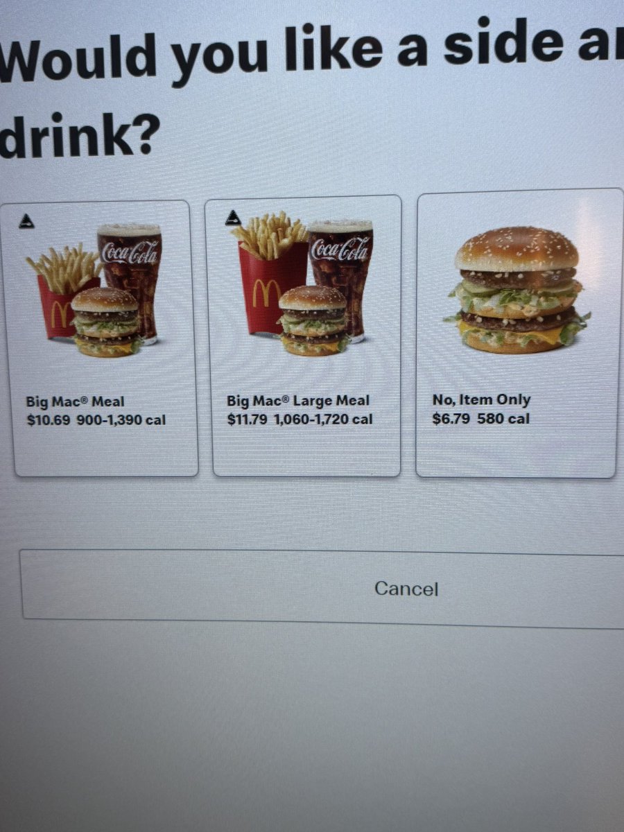 ExploreJapan's tweet photo. ニューヨークでビックマックセットはいくらでしょう？10.69ドル、何と1,650円也。日本の方が味も、作り方は、むしろ丁寧よ。何なんだろうね、この差は。 https://t.co/SrA4UVqeRA